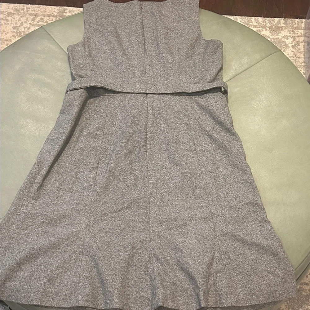 Ann Taylor Factory Gray Belted Mini Dress - Picture 4 of 4